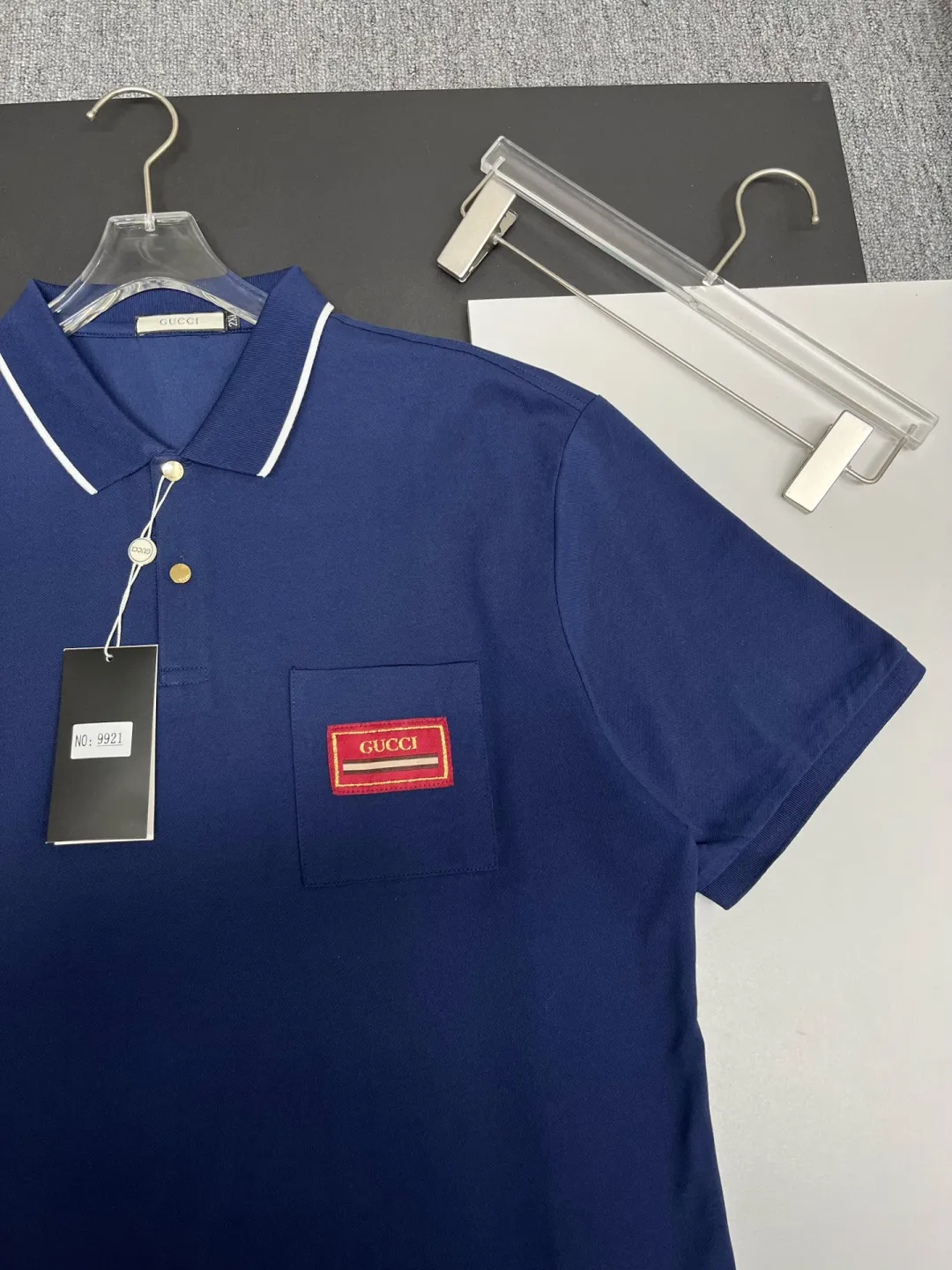 Logo Patch Cotton Piqué Polo Shirt D11018951 — view 4