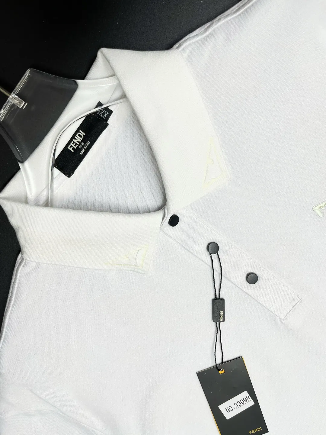 Logo-Embroidered Cotton-Pique Polo Shirt D11018878 — view 4
