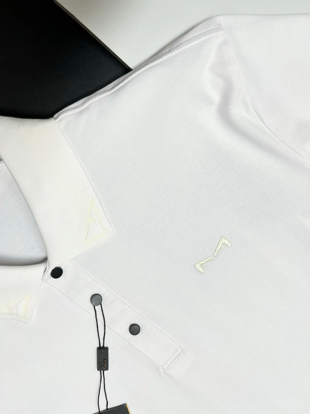 Logo-Embroidered Cotton-Pique Polo Shirt D11018878 — view 5