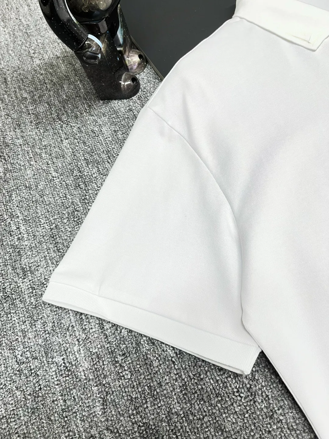 Logo-Embroidered Cotton-Pique Polo Shirt D11018878 — view 6