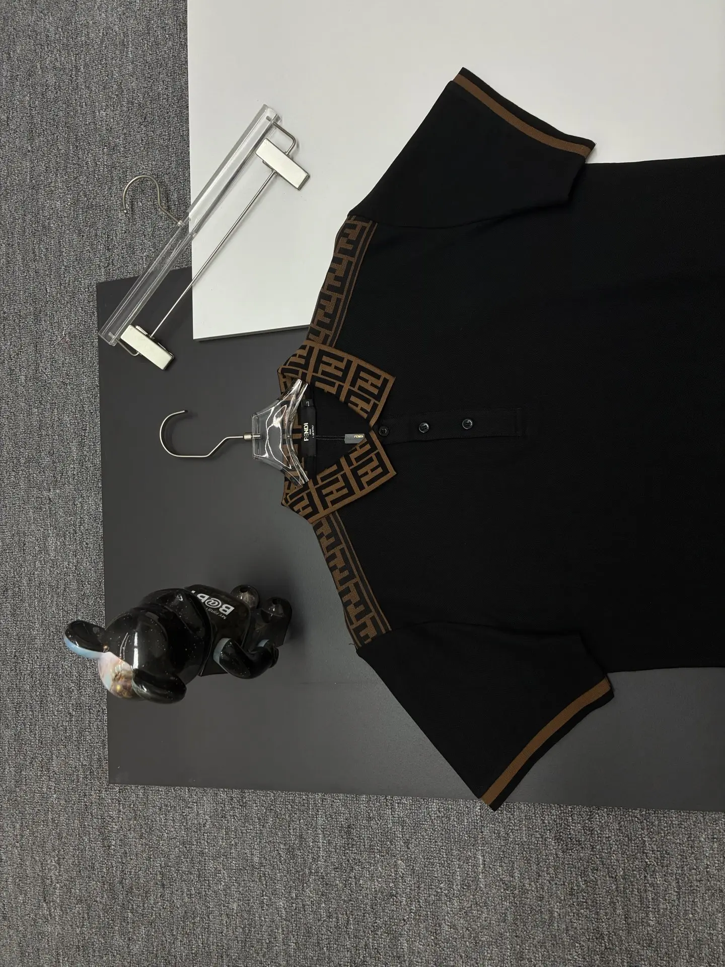 Logo-Trimmed Cotton Piqué Polo Shirt D11018906 — view 2