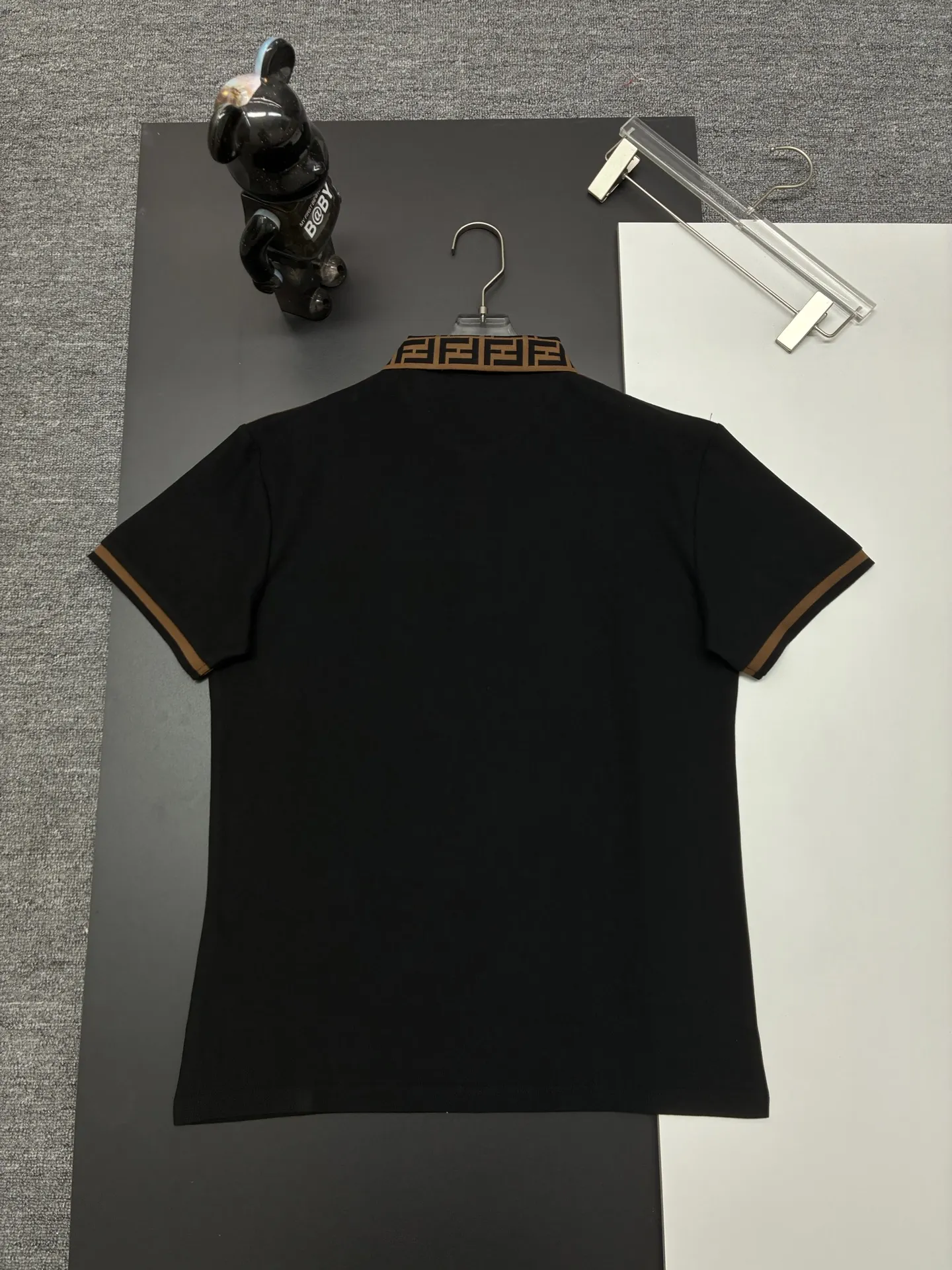 Logo-Trimmed Cotton Piqué Polo Shirt D11018906 — view 7