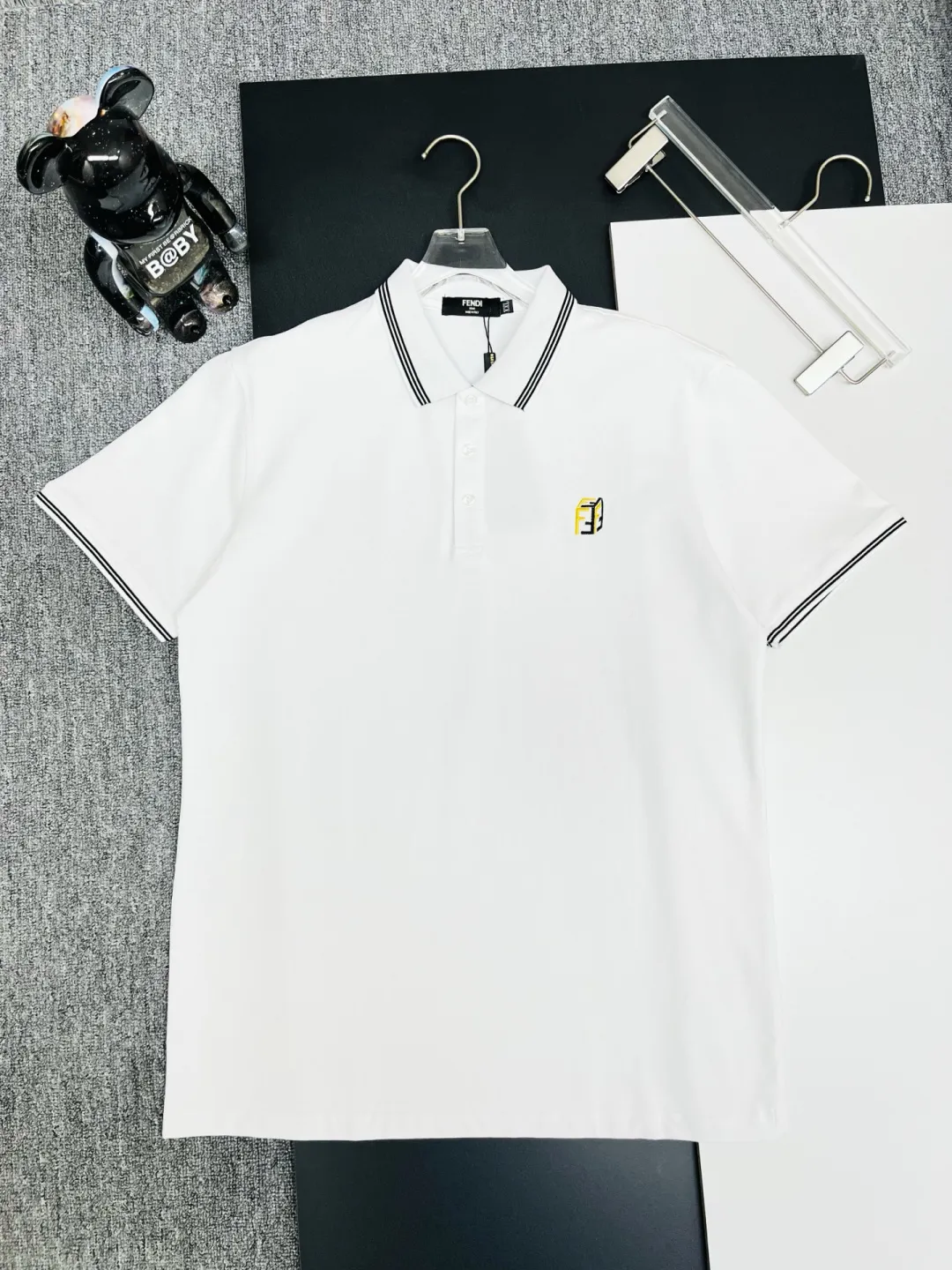 Logo-Embroidered Tipped Cotton Polo Shirt D11018890