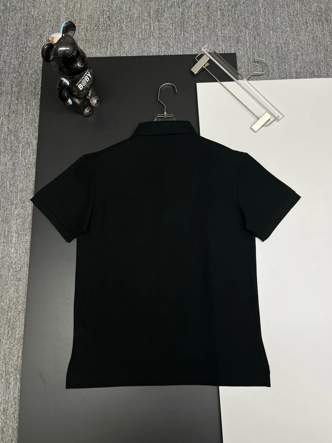Web Stripe Collar Cotton Pique Polo Shirt D11018862 — view 7