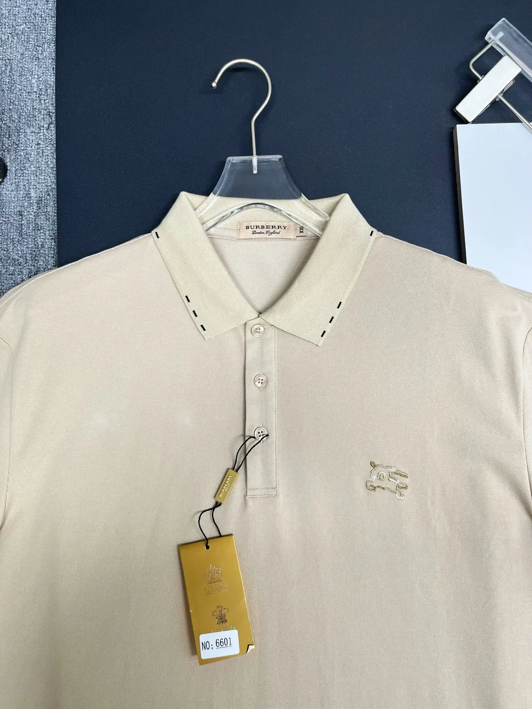Embroidered Logo Cotton Polo Shirt D11018867 — view 2