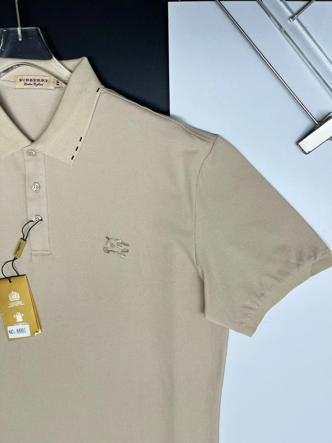 Embroidered Logo Cotton Polo Shirt D11018867 — view 3