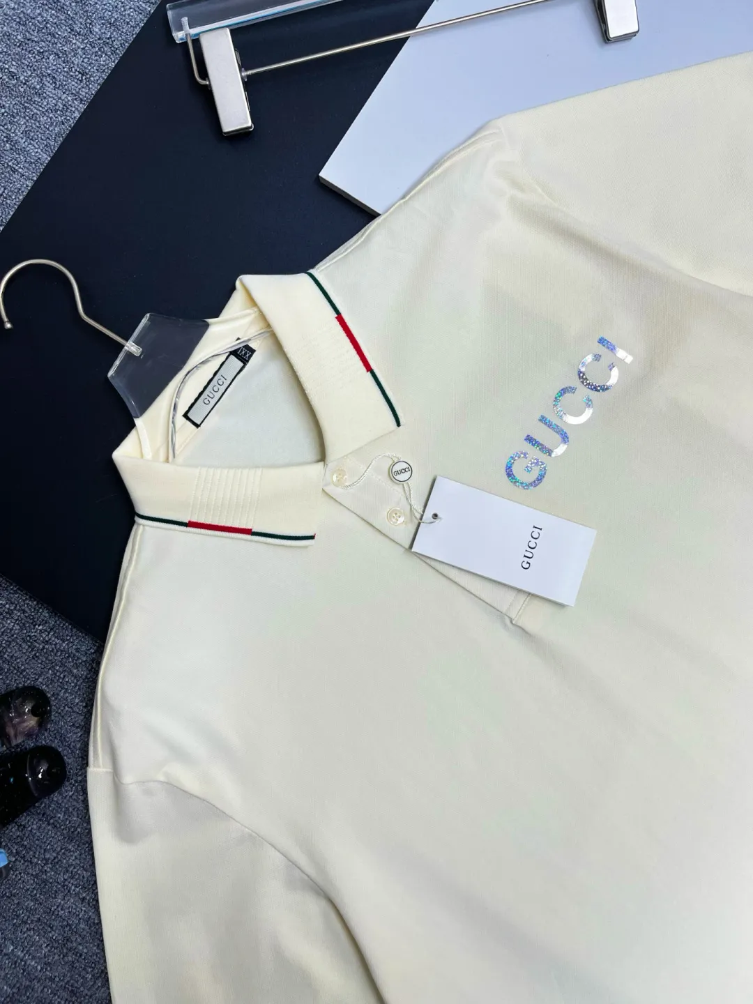 Logo-Embroidered Cotton Piqué Polo Shirt D11018849 — view 2