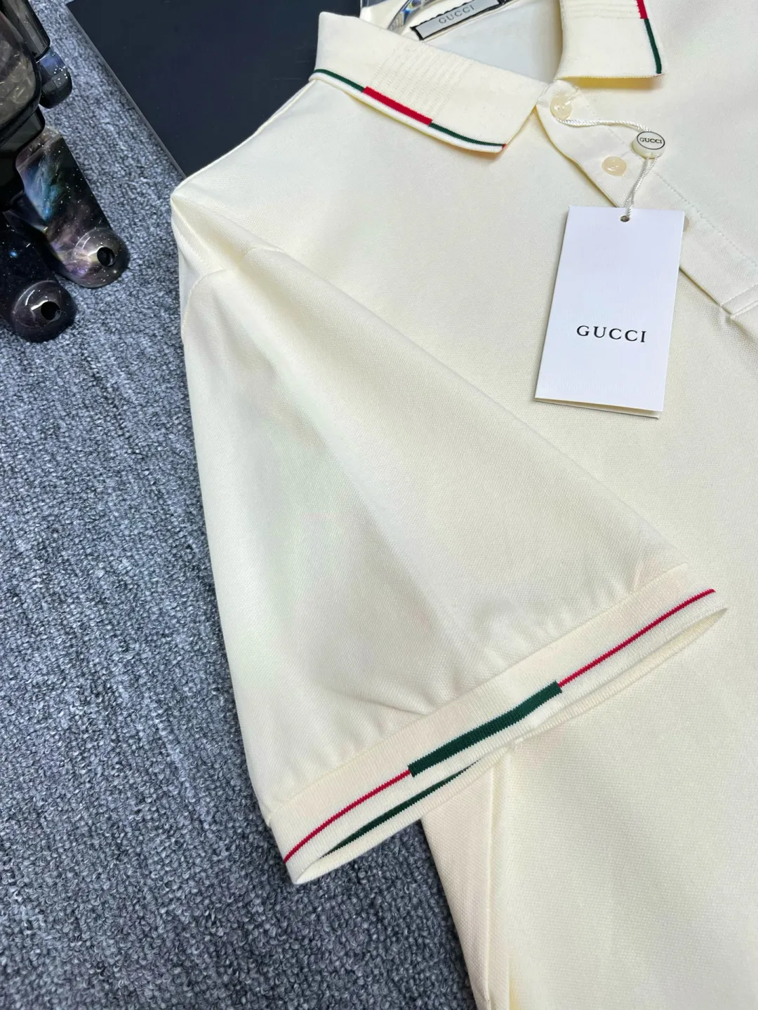 Logo-Embroidered Cotton Piqué Polo Shirt D11018849 — view 6