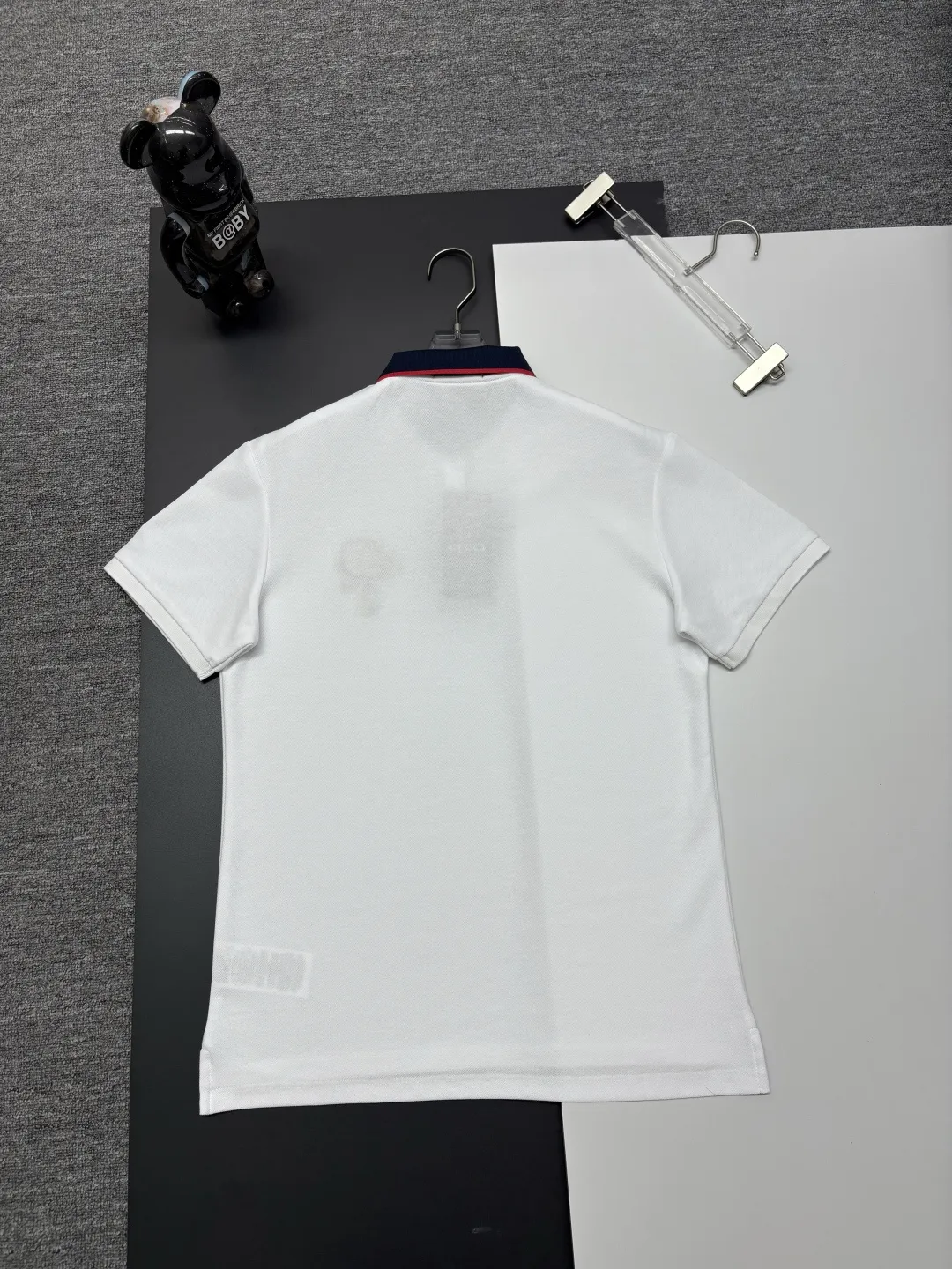 Logo Embroidery Cotton Piqué Polo Shirt D11018898 — view 7