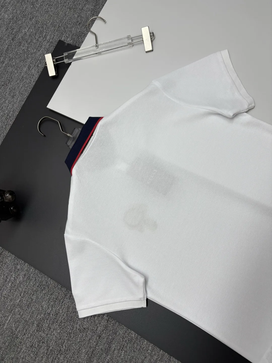 Logo Embroidery Cotton Piqué Polo Shirt D11018898 — view 8
