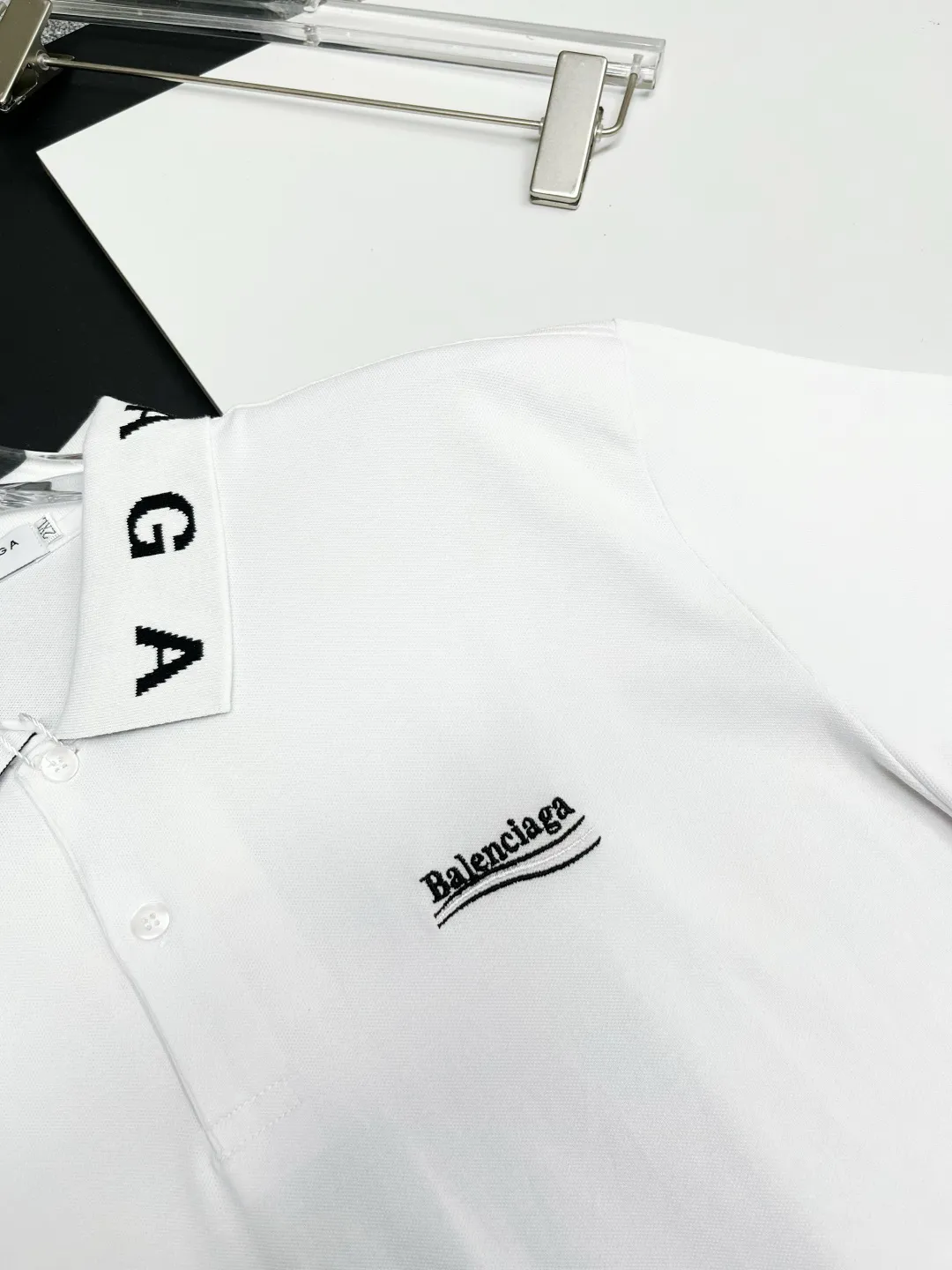 Logo-Embroidered Cotton-Pique Polo Shirt D11018845 — view 6