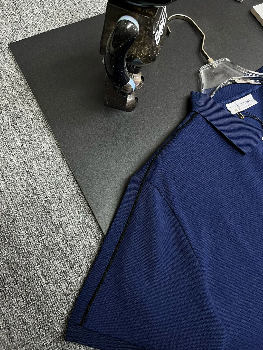 Zip-Neck Piqué Polo Shirt D11018945 — view 6