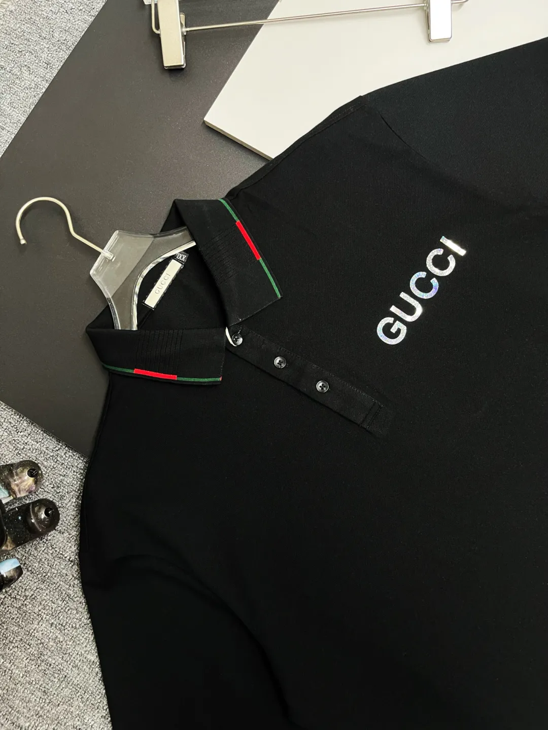 Logo-Print Cotton Piqué Polo Shirt D11018851 — view 2