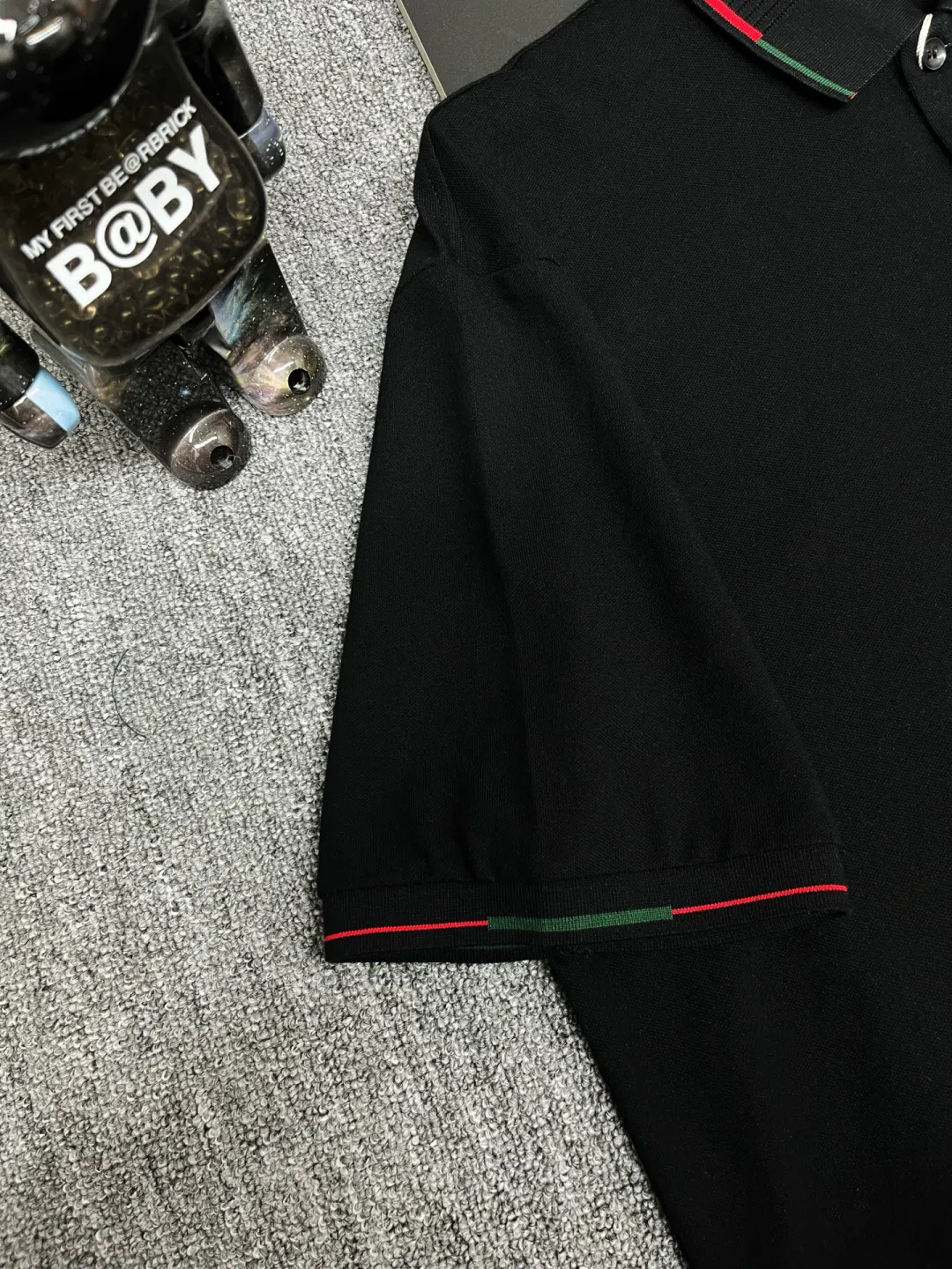 Logo-Print Cotton Piqué Polo Shirt D11018851 — view 5