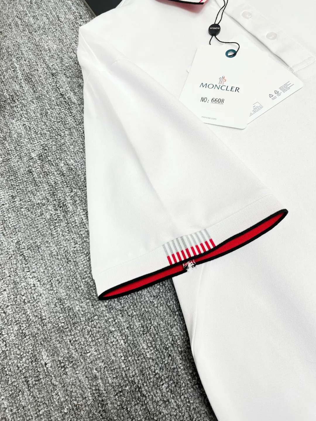 Logo-Embroidered Cotton Piqué Polo Shirt D11018944 — view 6