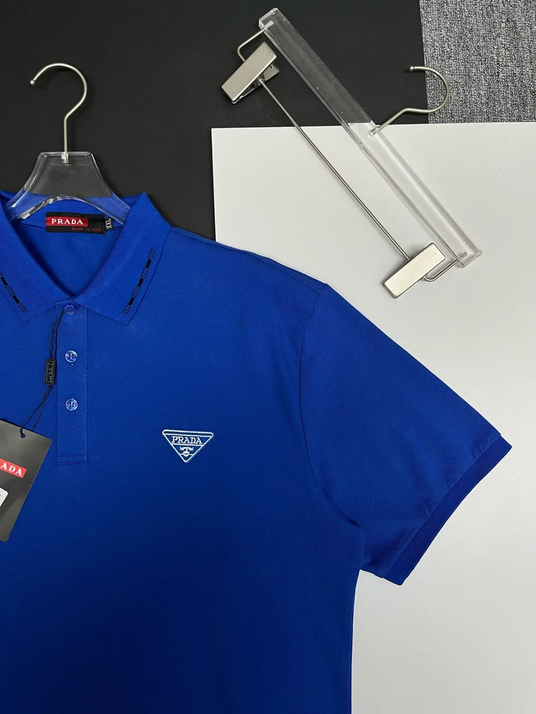 Logo-Embroidered Cotton Piqué Polo Shirt D11018871 — view 3