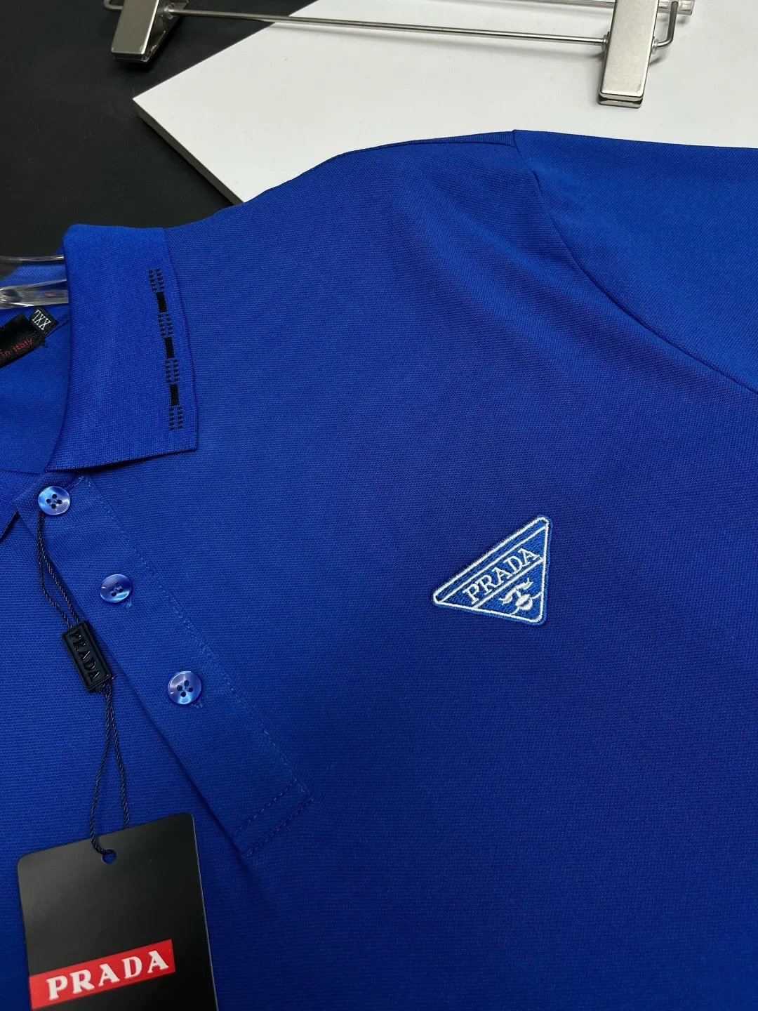 Logo-Embroidered Cotton Piqué Polo Shirt D11018871 — view 4