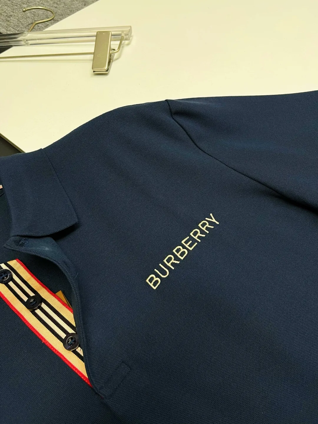 Logo Embroidery Piqué Polo Shirt D11018918 — view 6