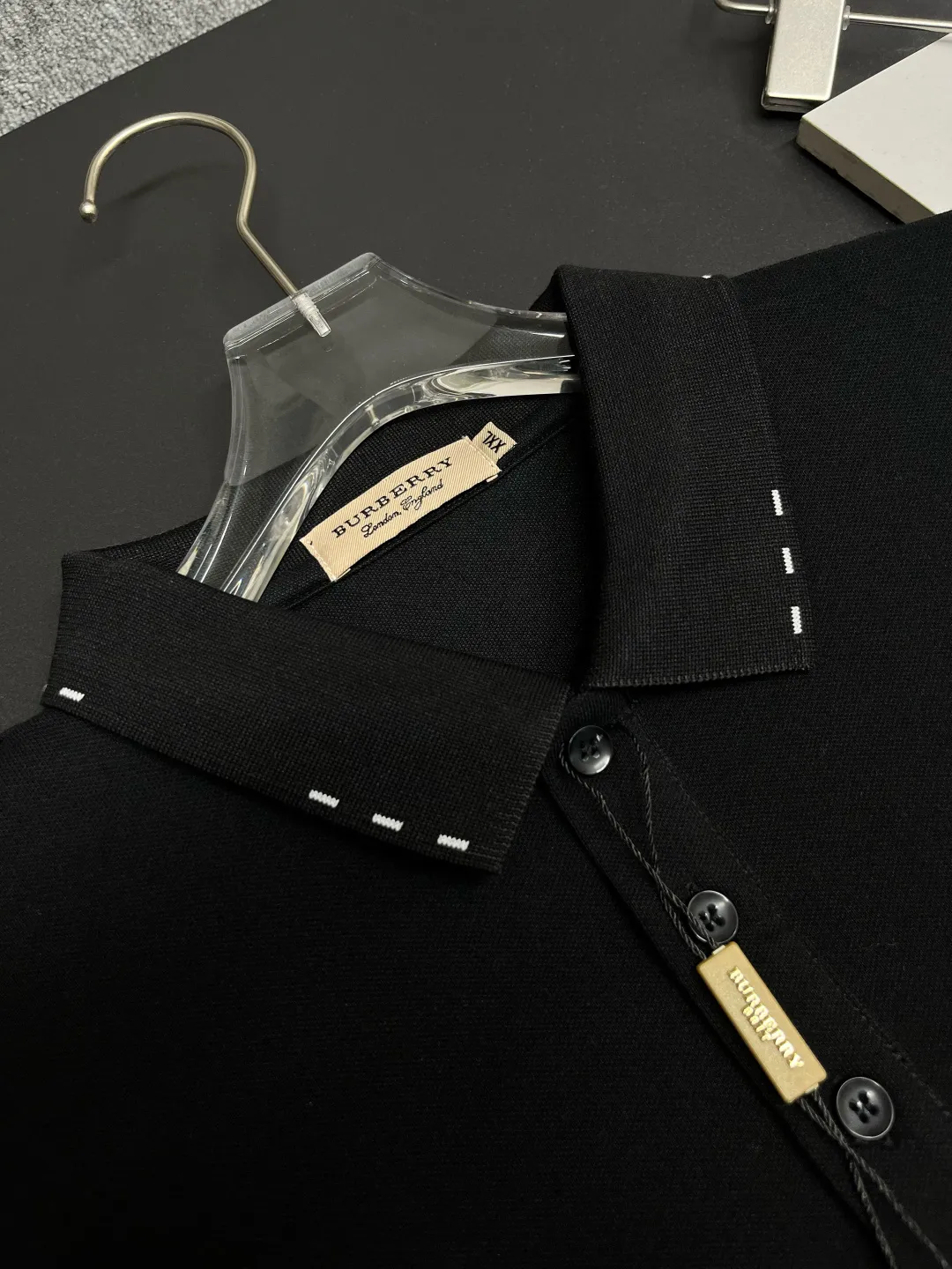 Embroidered Logo Piqué Polo Shirt D11018868 — view 5