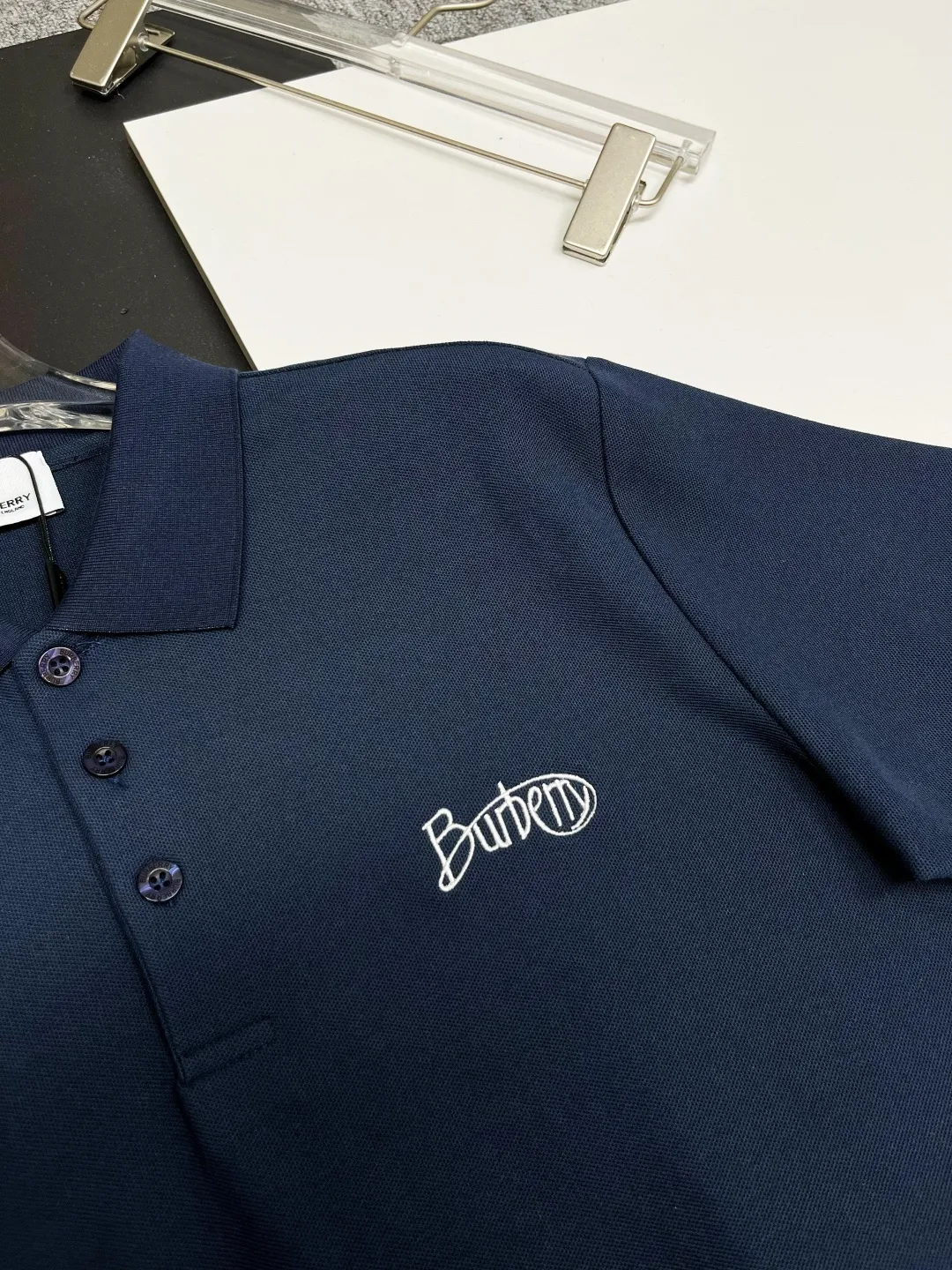 Logo Embroidered Piqué Polo Shirt D11018856 — view 4