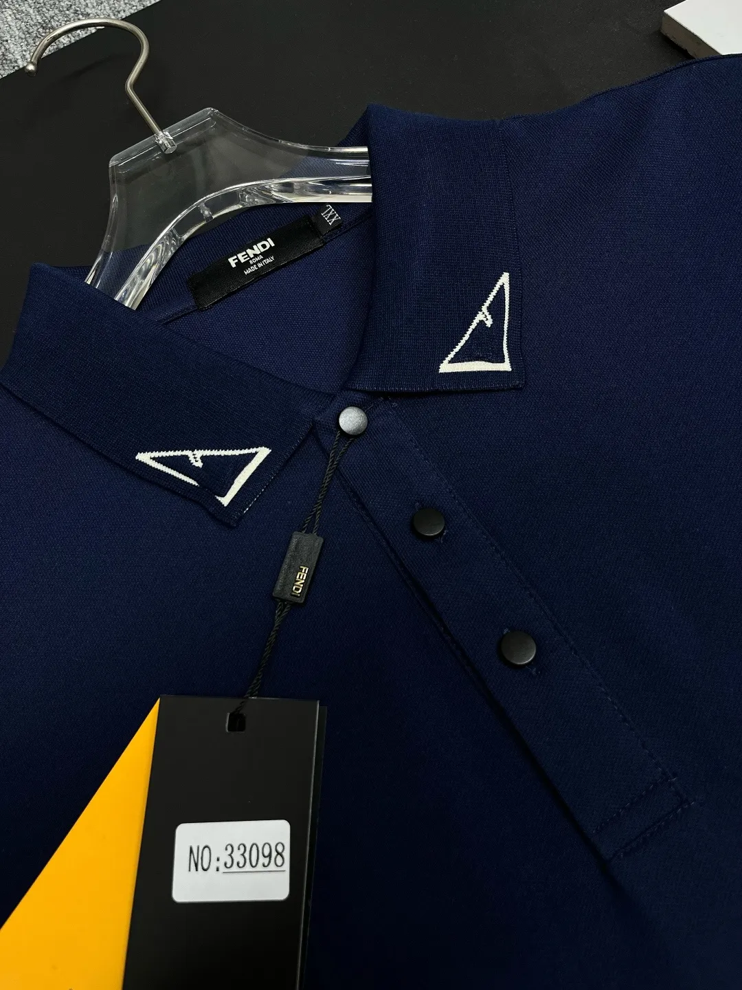 Bag Bugs Embroidered Cotton Polo Shirt D11018874 — view 5