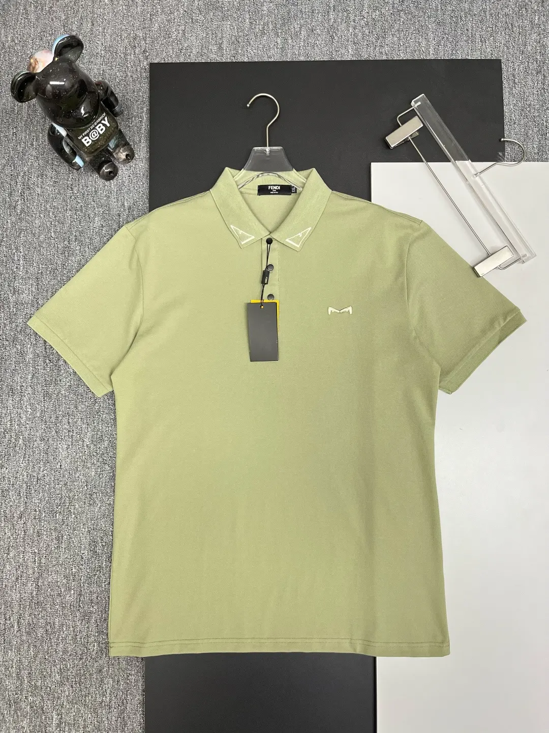 Embroidered Cotton-Pique Polo Shirt D11018875