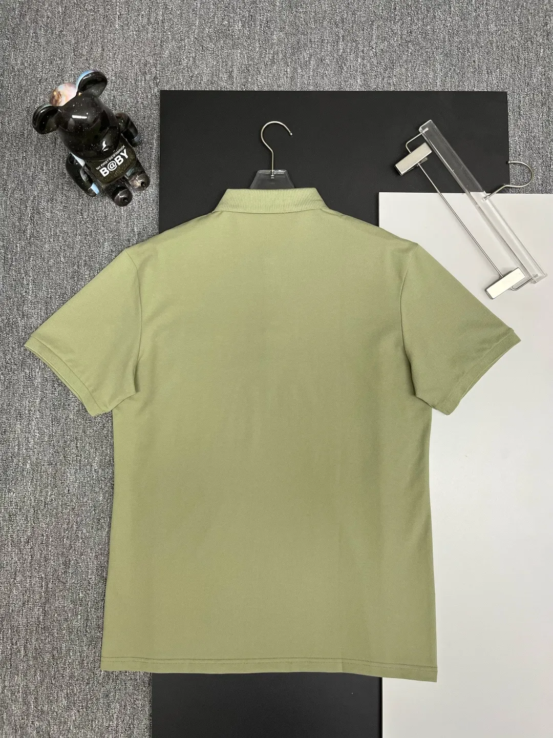 Embroidered Cotton-Pique Polo Shirt D11018875 — view 7