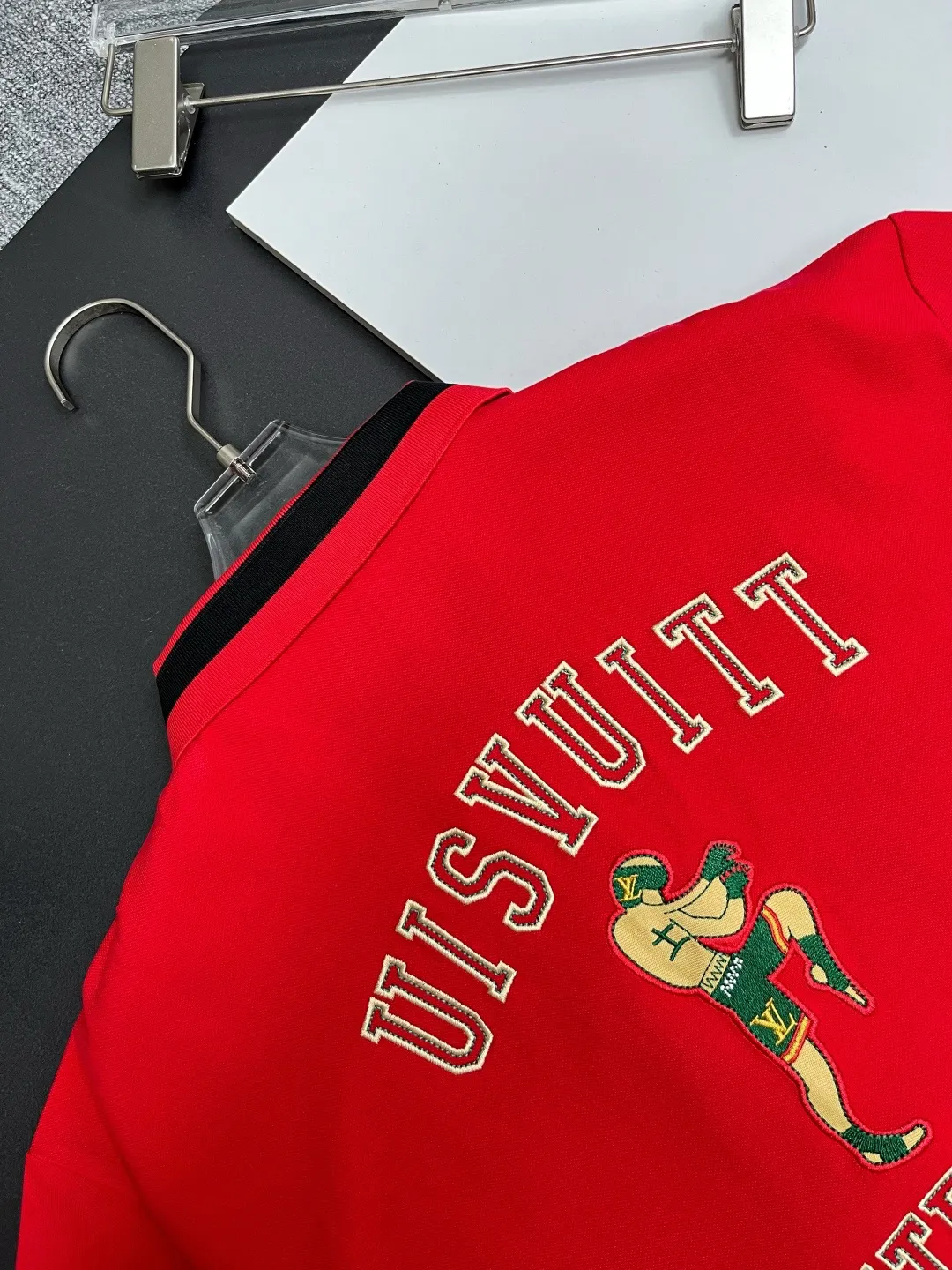 Varsity Patch Cotton Piqué Polo Shirt D11018840 — view 8