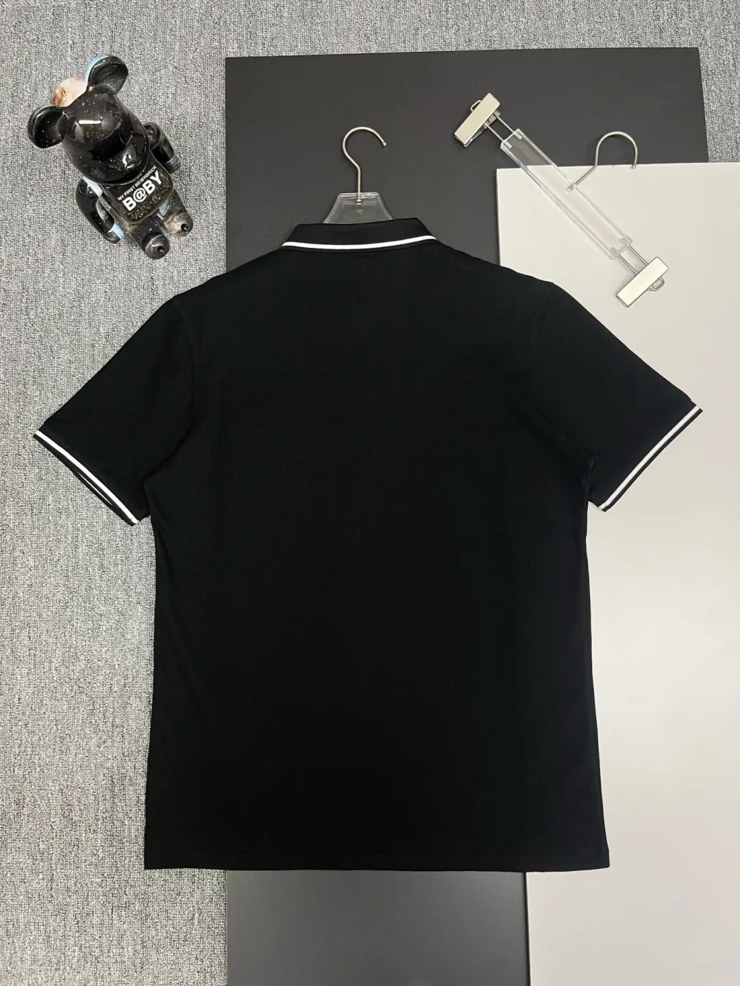 Logo-Embroidered Tipped Polo Shirt D11018880 — view 7