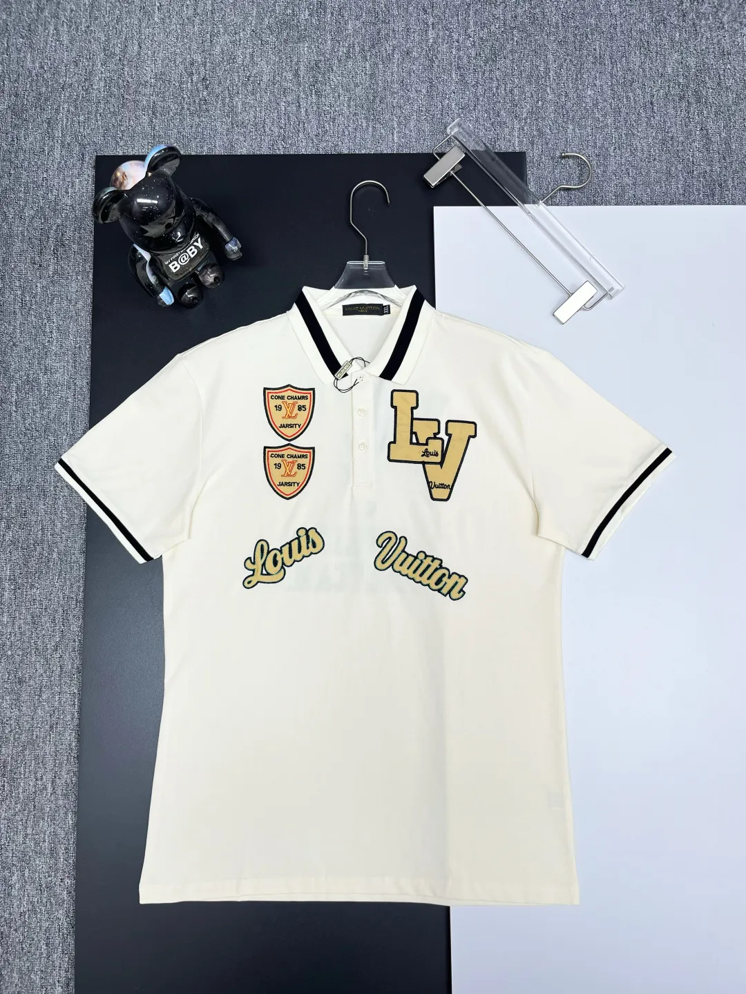 Varsity Patch Logo Polo Shirt D11018843