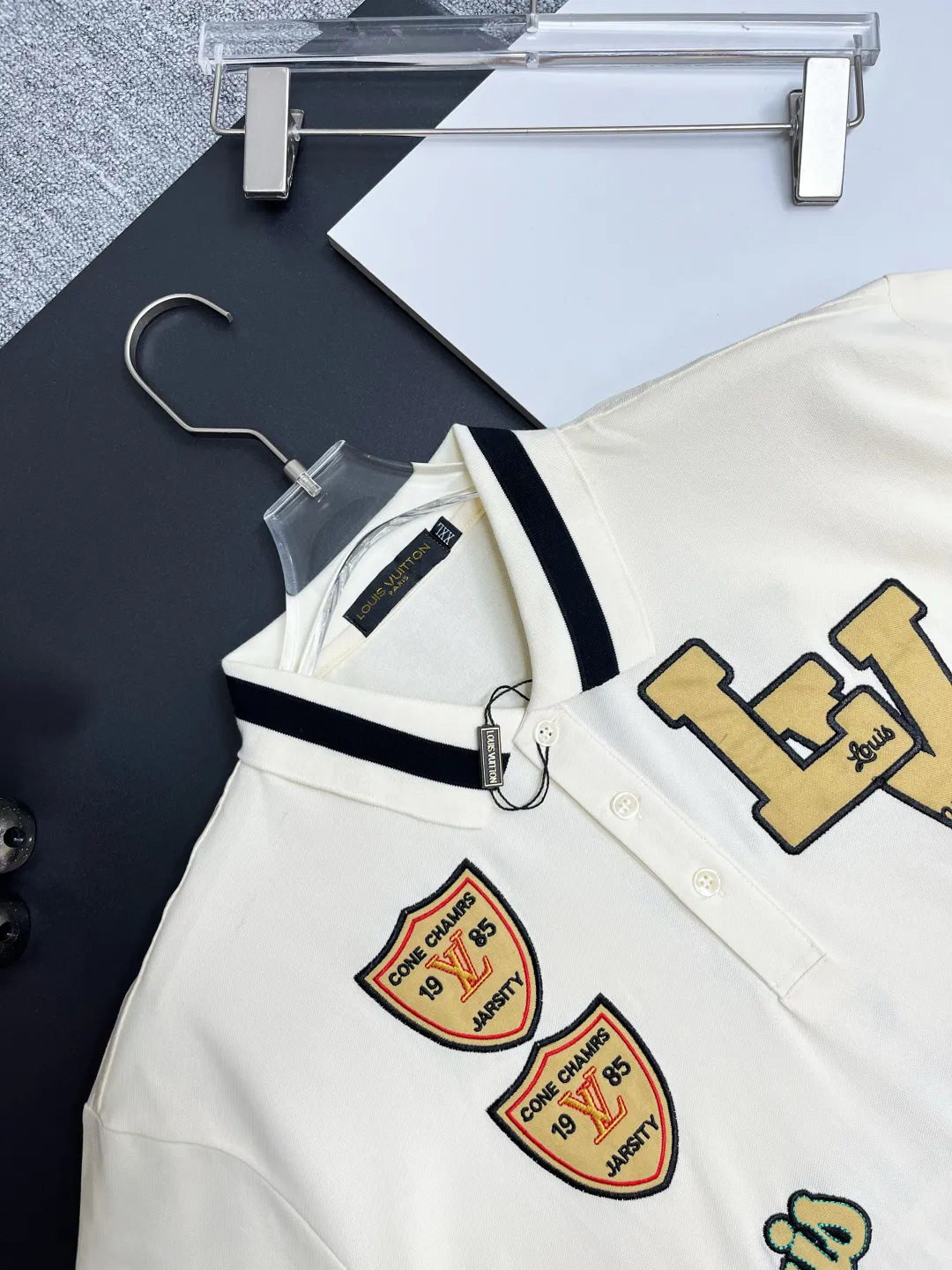 Varsity Patch Logo Polo Shirt D11018843 — view 4