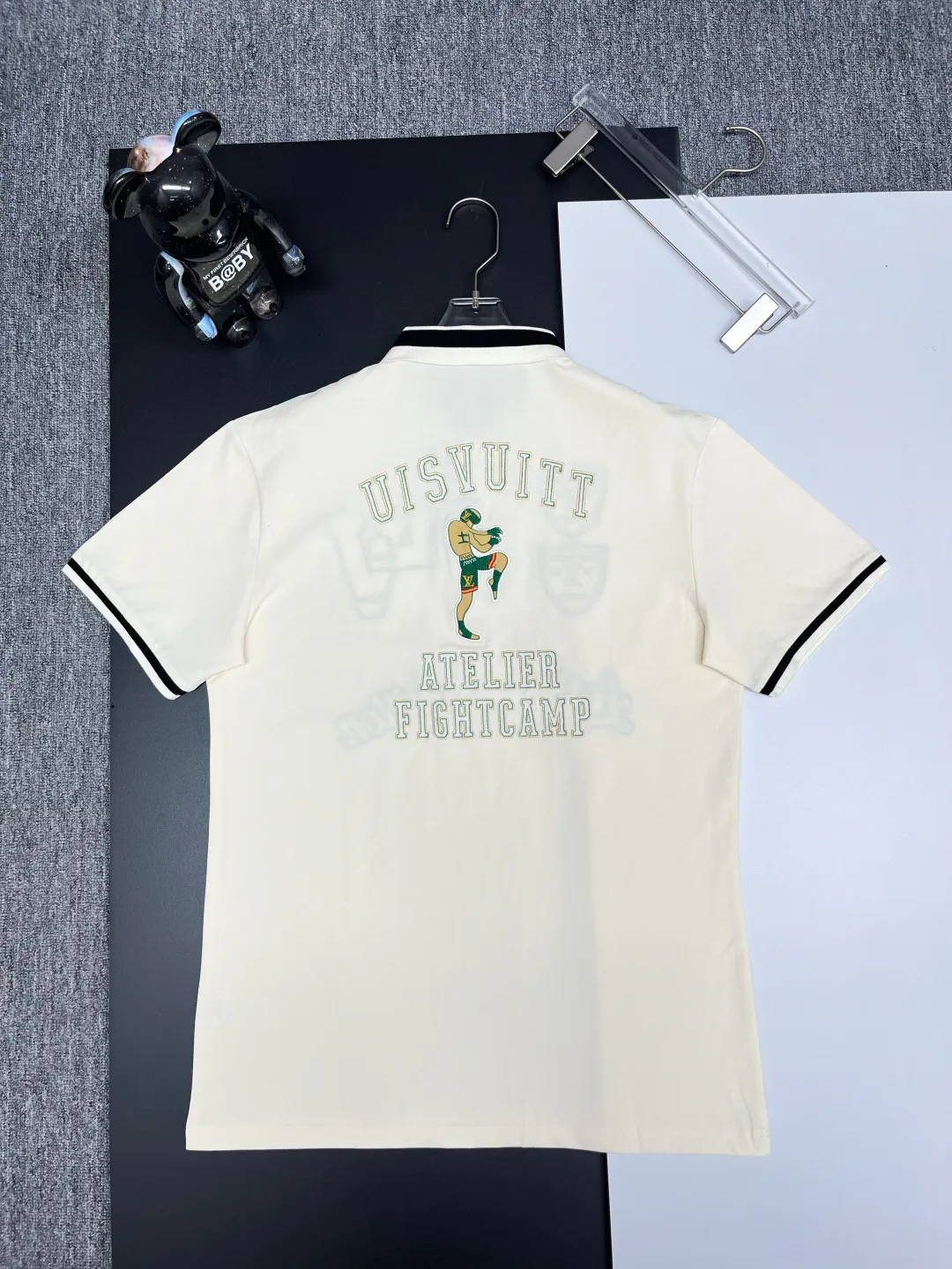 Varsity Patch Logo Polo Shirt D11018843 — view 6