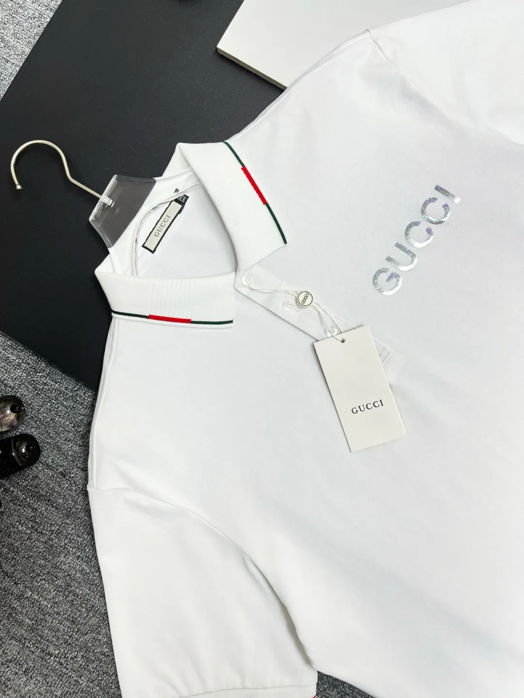 Logo-Embroidered Cotton Piqué Polo Shirt D11018850 — view 2
