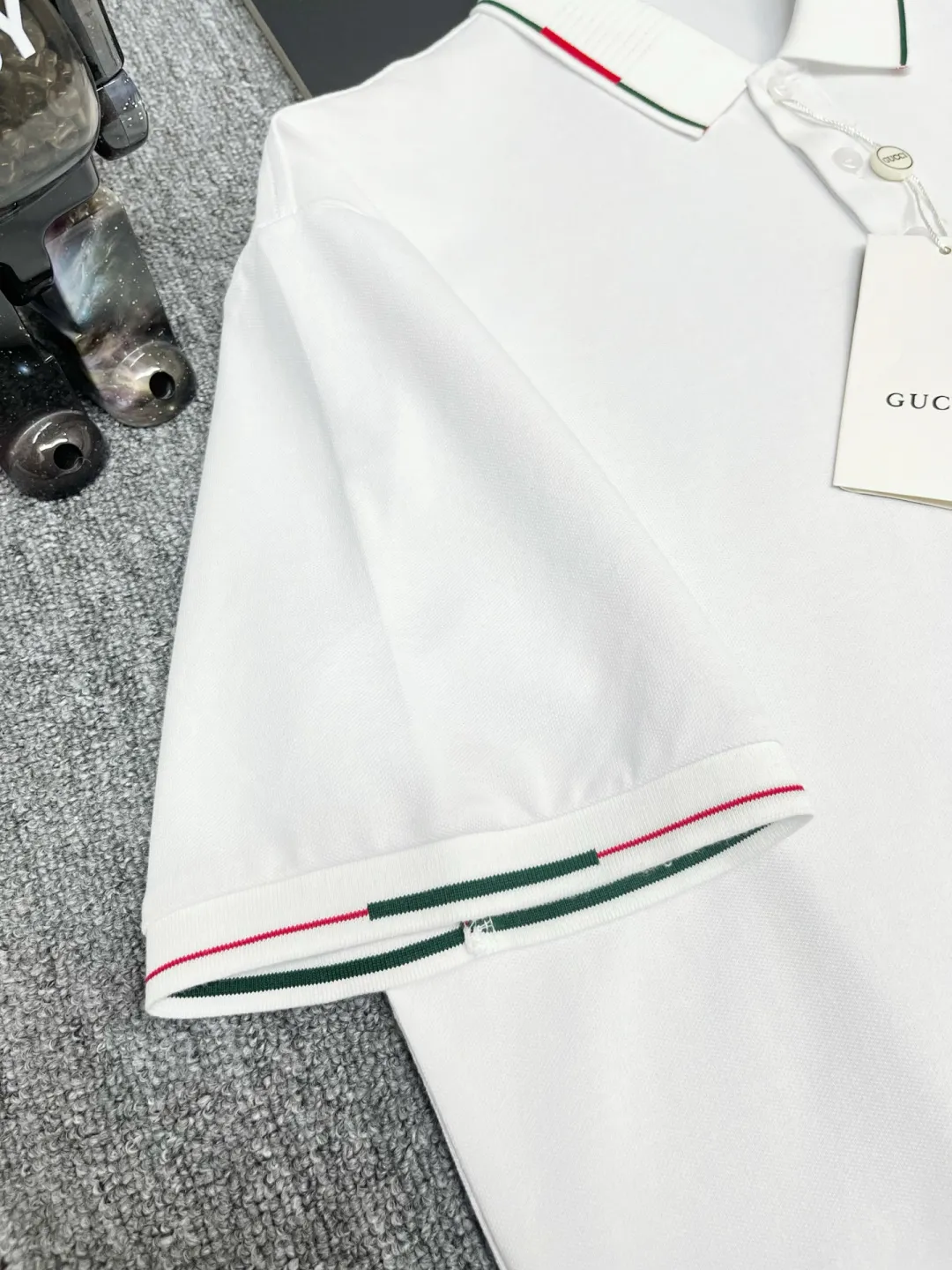 Logo-Embroidered Cotton Piqué Polo Shirt D11018850 — view 6