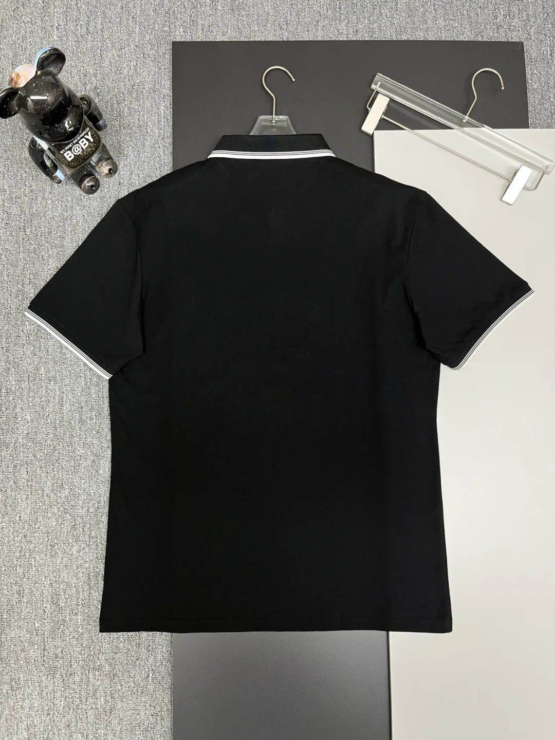 Logo Print Quarter-Zip Polo Shirt D11018885 — view 7