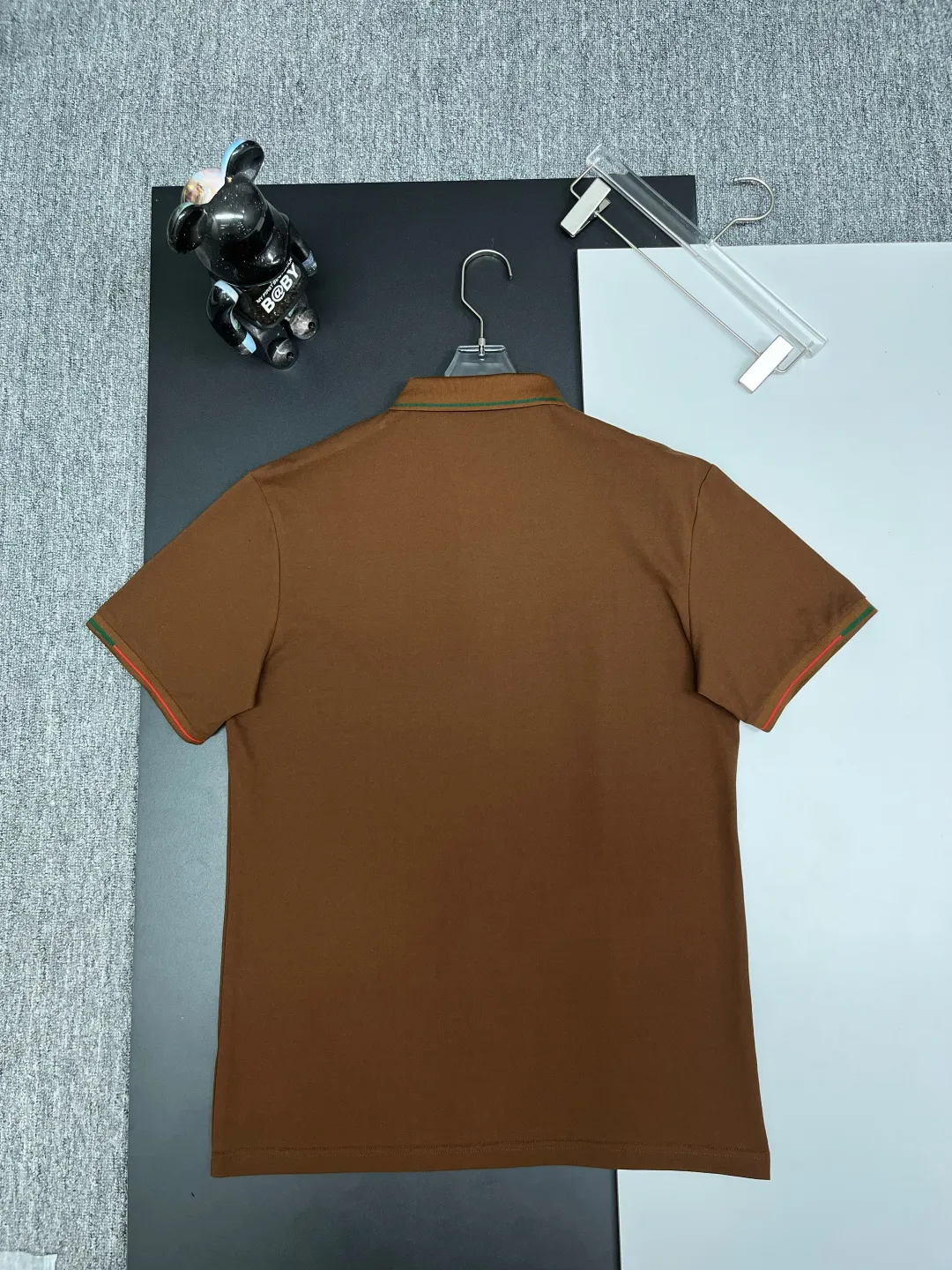 Logo Print Cotton Piqué Polo Shirt D11018852 — view 7