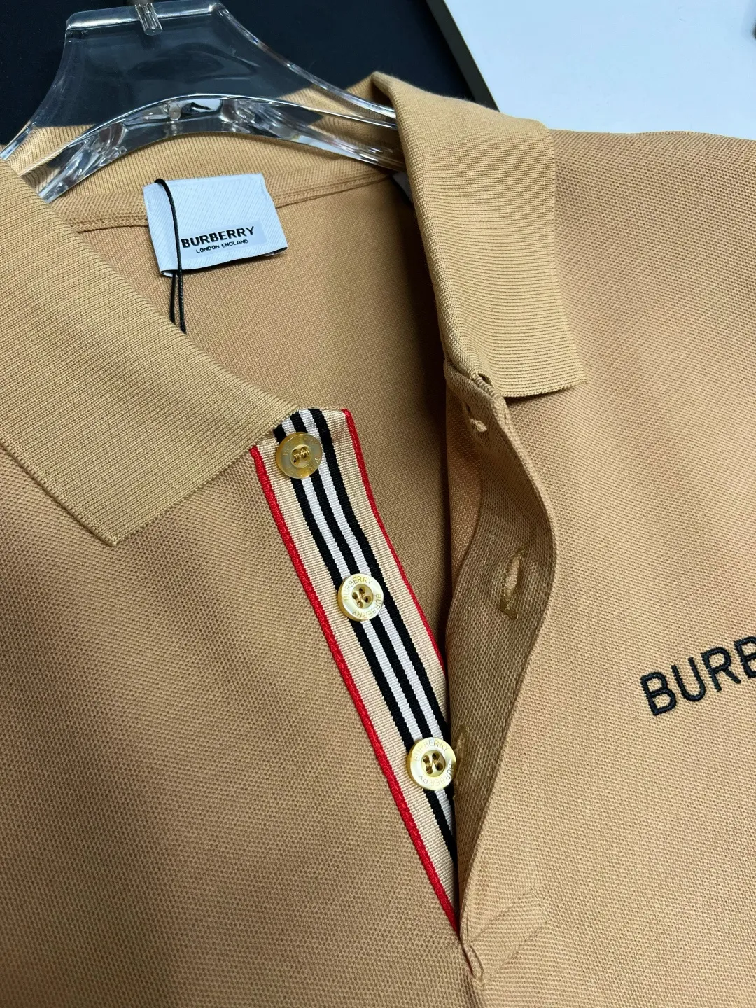 Logo Embroidery Piqué Polo Shirt D11018920 — view 6