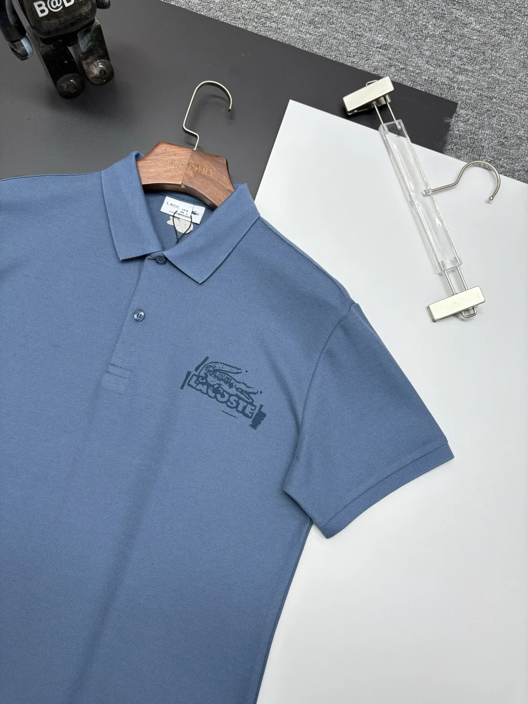 Logo-Embroidered Piqué Cotton Polo Shirt D11018901 — view 3