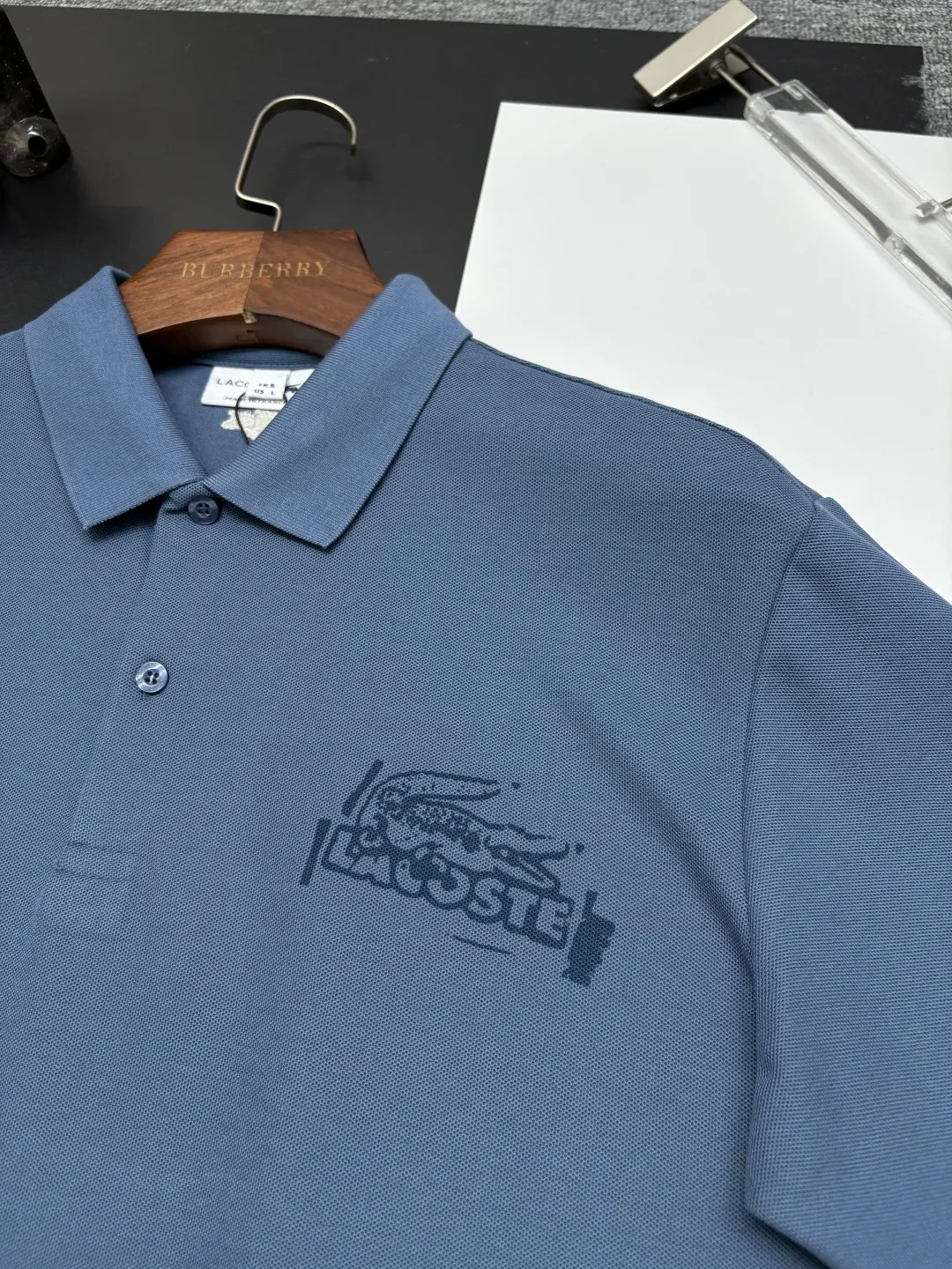 Logo-Embroidered Piqué Cotton Polo Shirt D11018901 — view 5