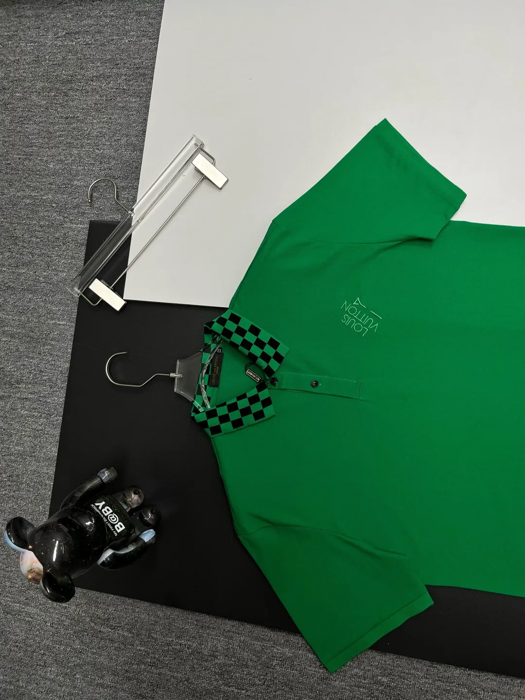 Damier Check Collar Polo Shirt D11018839 — view 2