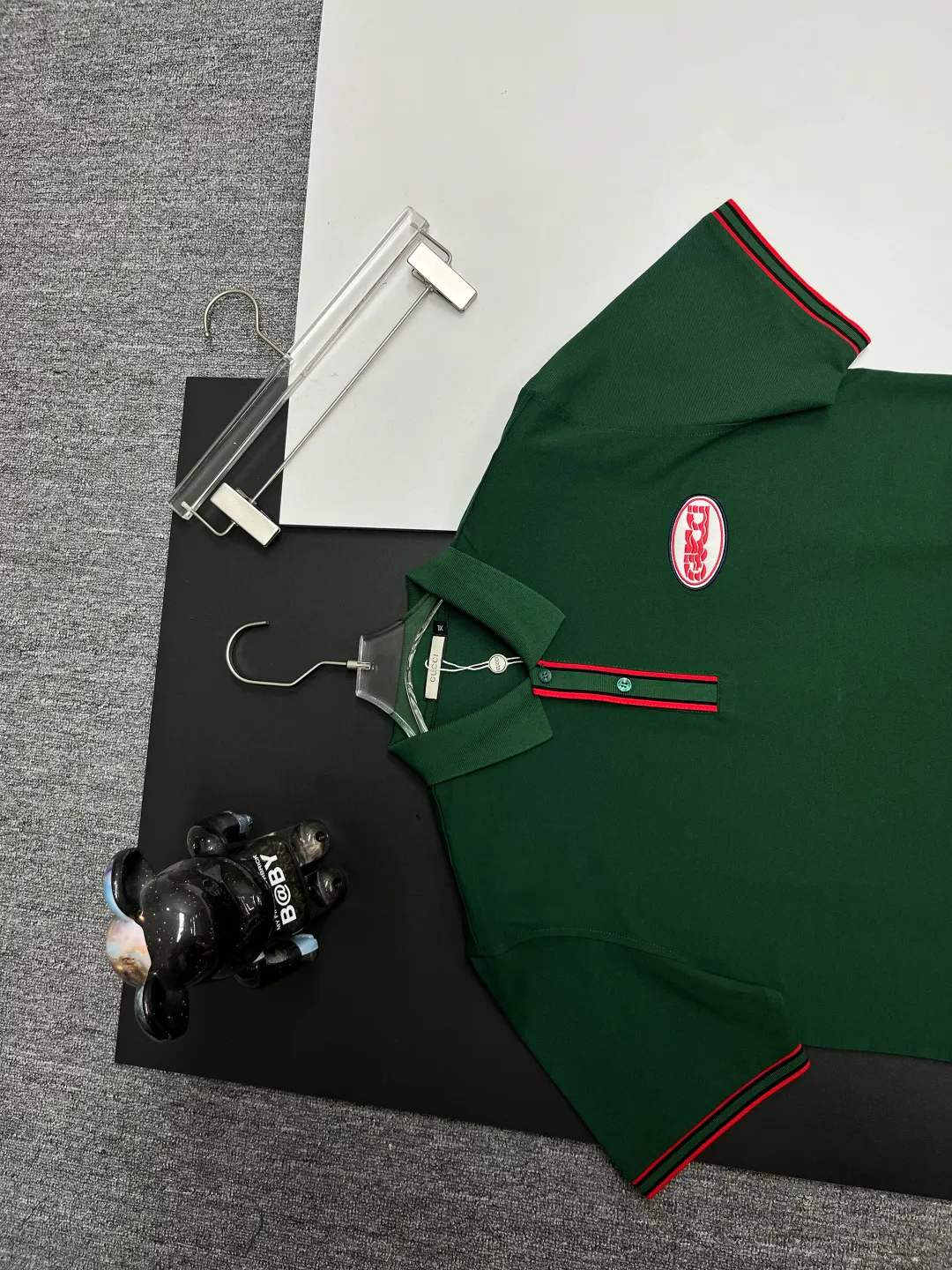 Logo Patch Cotton Piqué Polo Shirt D11018941 — view 2