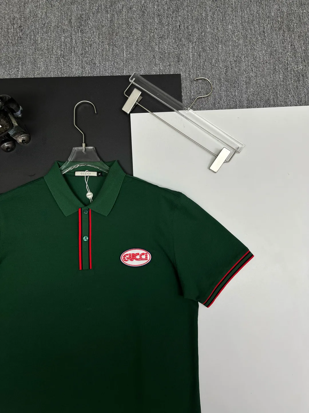 Logo Patch Cotton Piqué Polo Shirt D11018941 — view 3