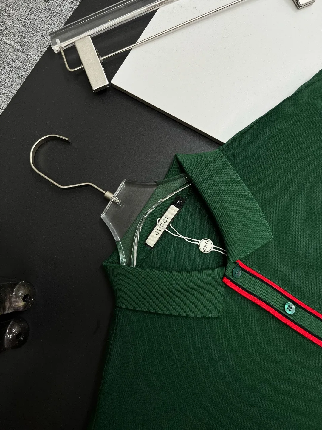 Logo Patch Cotton Piqué Polo Shirt D11018941 — view 4