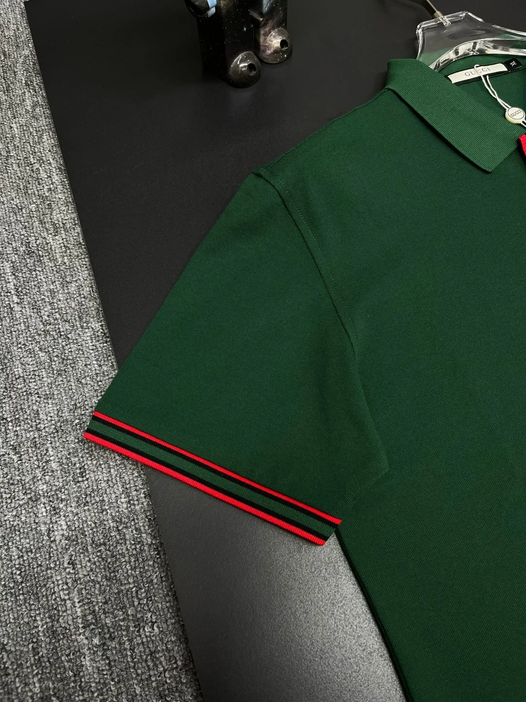 Logo Patch Cotton Piqué Polo Shirt D11018941 — view 6