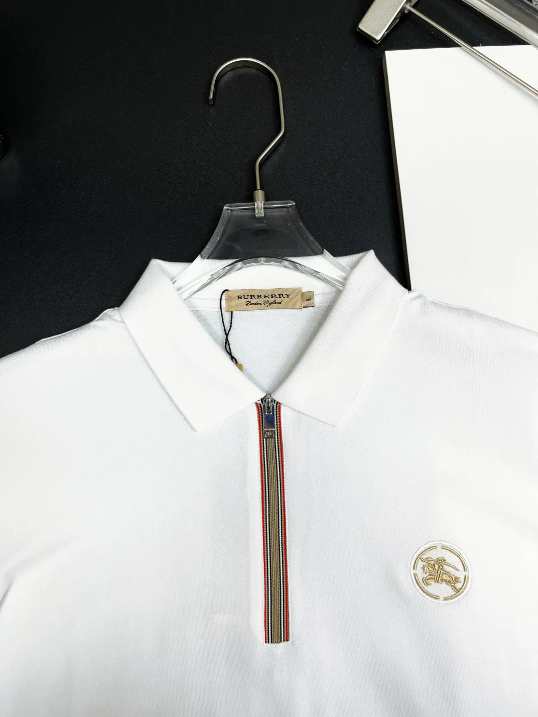 Zip-Neck Pique Polo Shirt D11018863 — view 6