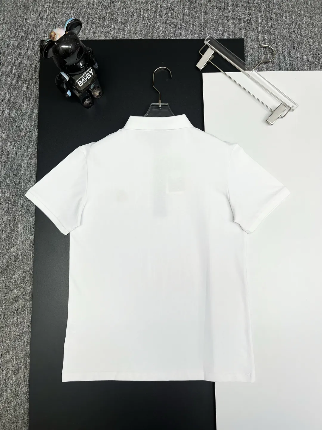 Zip-Neck Pique Polo Shirt D11018863 — view 7