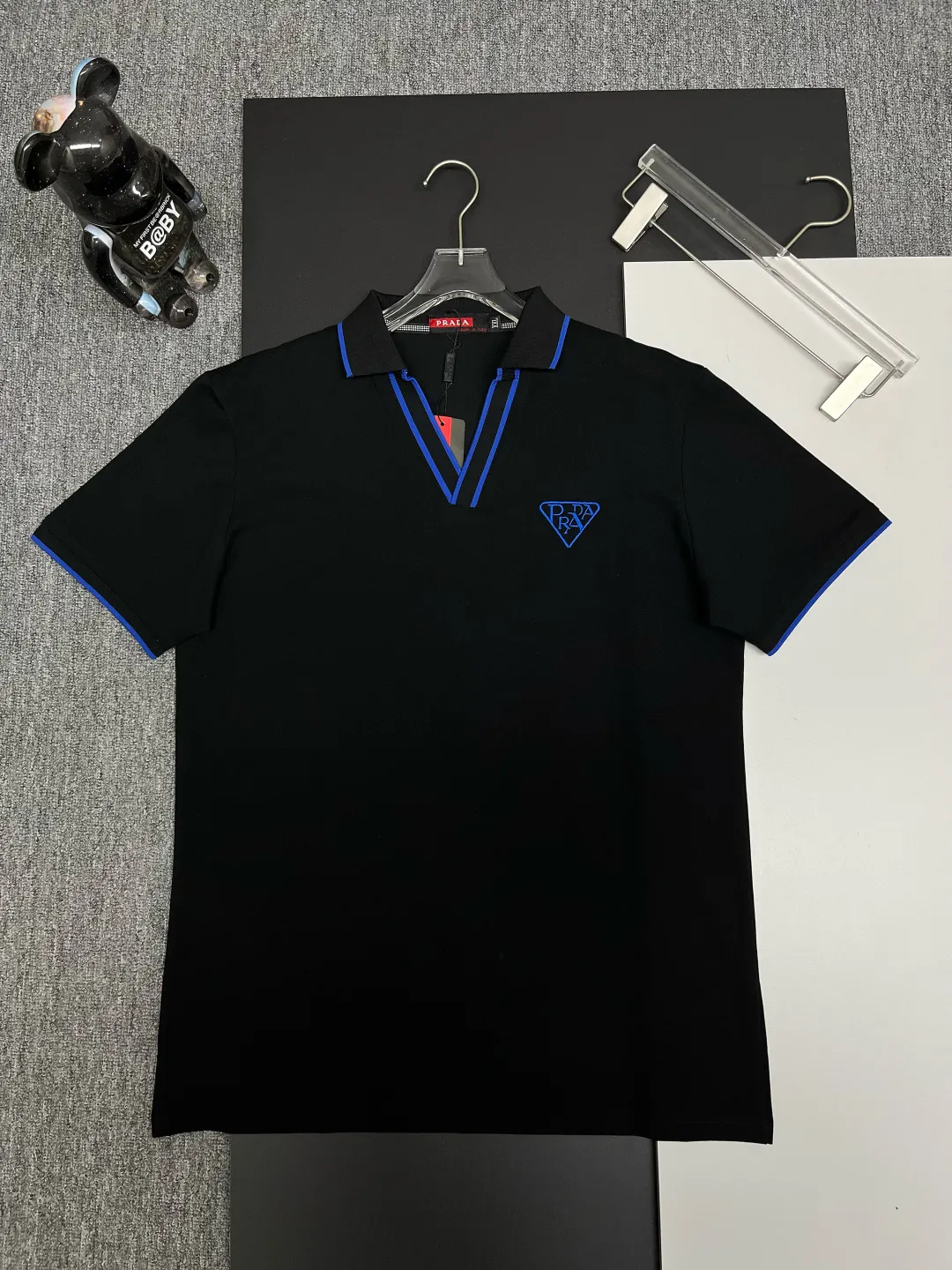 Contrast-Trim Piqué Polo Shirt D11018928