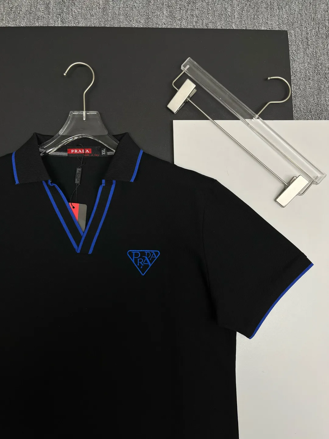 Contrast-Trim Piqué Polo Shirt D11018928 — view 3