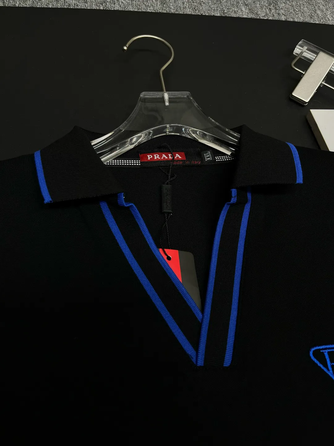 Contrast-Trim Piqué Polo Shirt D11018928 — view 5