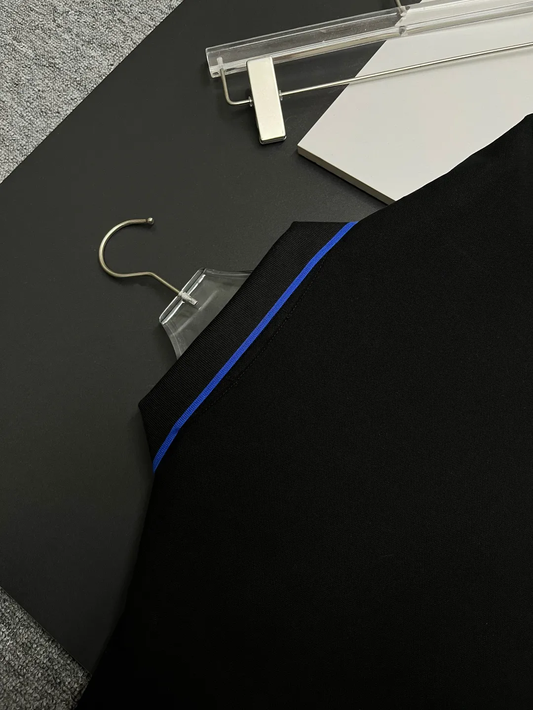 Contrast-Trim Piqué Polo Shirt D11018928 — view 8